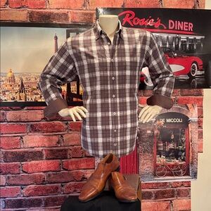 Bugatchi Uomo Plaid Shirt